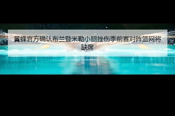 黄蜂官方确认布兰登米勒小腿挫伤季前赛对阵篮网将缺席 - 1xBET